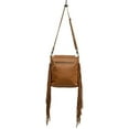 thumbnail image 5 of Myra Bag Women's Squander Hand-Tooled Crossbody Brown One Size, 5 of 6