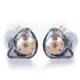thumbnail image 2 of 3 Jack Ear 5Mm Wdftyju Auriculares con cable con aislamiento de ruido gris, 2 of 9