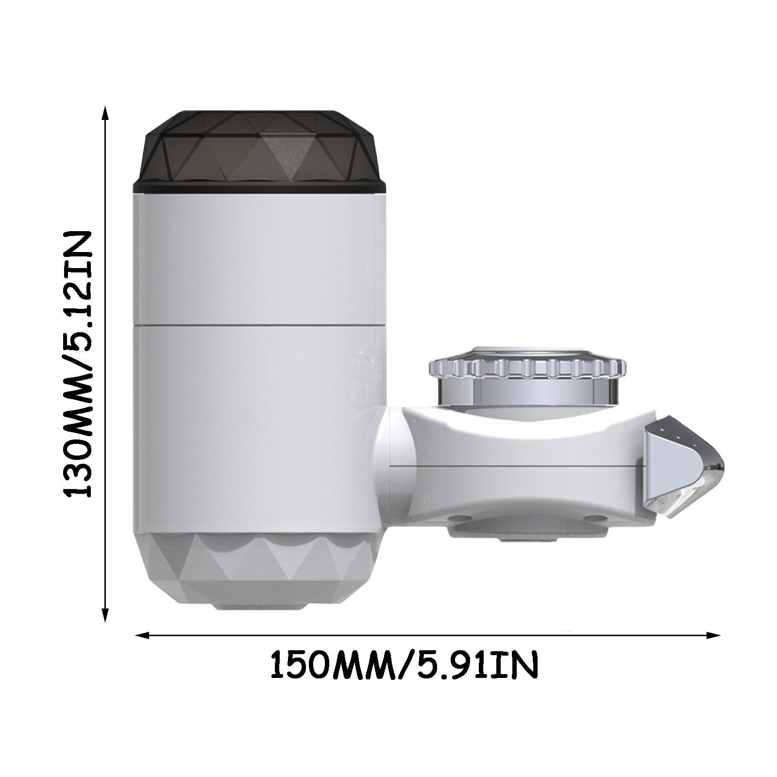 Instant Tankless Hot Water Heater Faucet, Electric Fast Heating Kitchen Tap with LED Digital Display, Adjustable Temperature, Energy-Saving Water Heater for Kitchen, Bathroom Sinks