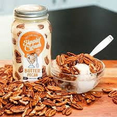 Sugarlands Butter Pecan Sippin' Cream, 1 - 750ml Glass Jar, 20