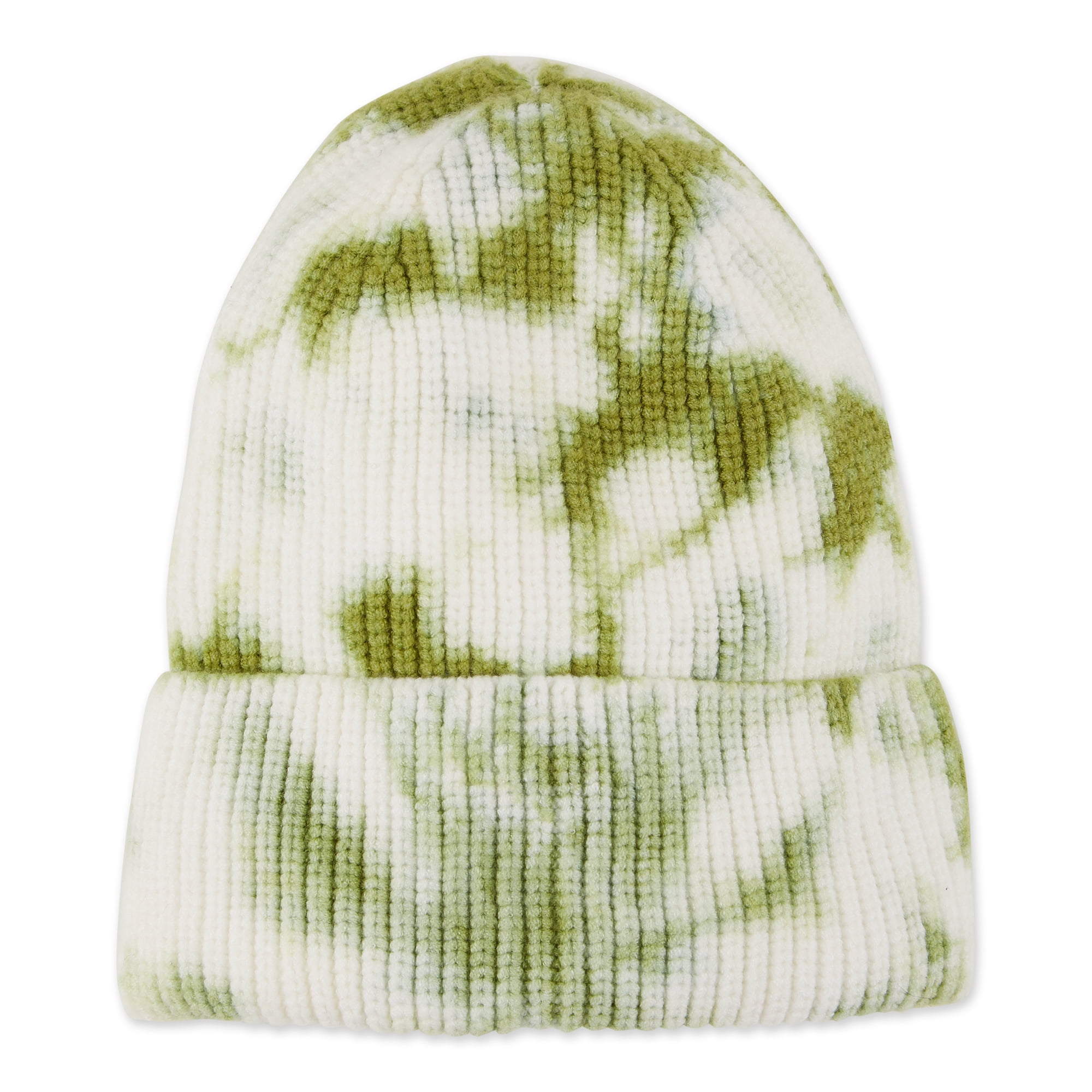 Green tie dye beanie Clearance