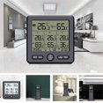 thumbnail image 5 of Weather Station Indoor/Outdoor Wireless Sensors Digital Thermometer Hygrometer LED LCD Display Thermometer(White), 5 of 5