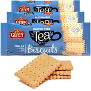 Gefen Gluten Free Vanilla Tea Biscuits 4.2oz (3 Pack) | Kosher for Passover