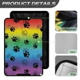 thumbnail image 4 of Psesaysky Rainbow Dog Paws RV Door Window Shade Cover Privacy and UV Rays Protection Blackout Shades RV Interior Accessories 17.3x26 inch, 4 of 7