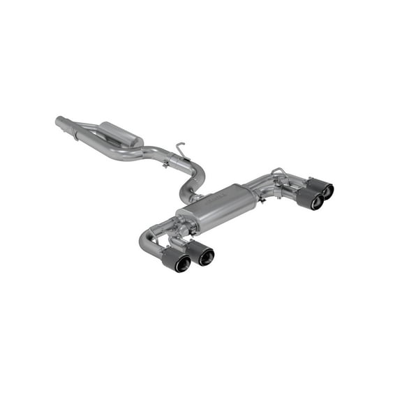 Mbrp Exhaust S46053cf Armor Pro Cat Back Exhaust System Fits 15 19 Golf R Fits select: 2015-2019 VOLKSWAGEN GOLF R