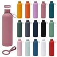 thumbnail image 3 of 1000ml Double Wall Stainless Steel Vacuum Cup Water Bottle Silicone Handle Thermos Bottle Keep Hot & Cold Insulated Vacuum Flask (K,750ml), 3 of 7
