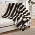 thumbnail image 3 of Home Soft Things Faux Fur Throw - Claire - 60" x 80" Jumbo, 3 of 7