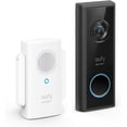 thumbnail image 1 of eufy Security, kit de timbre con video Wi-Fi, resolución de grado 1080p, batería de 120 días, sin tarifas mensuales, detección humana, audio bidireccional, timbre inalámbrico gratuito (requiere tarjet, 1 of 5