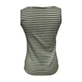 thumbnail image 5 of Knit Tank Tops For Women，Beach Vacation Blouses Sleeveless Cotton Tops Cute Tank Tops Linen Tank Tops For Women Lightweight Linen Tank Tops Linen Tank Tops Athletic Tank Tops Linen Cami, 5 of 6