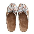 thumbnail image 4 of DAFEI Cool In Summer Comfortable Home Slippers Soft Sole Breathable Indoor Sandals Bow Decorated Slippers, 4 of 5