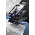 thumbnail image 6 of i-Blason Armorbox Series Shock Reduction Cell Phone Case for Samsung Galaxy Z Flip 5 5G, Black, 6 of 9