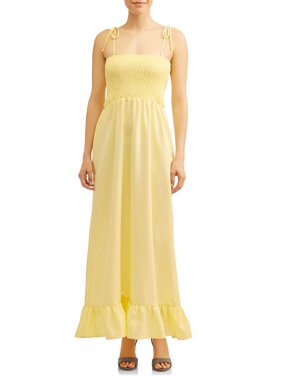 Women's Smocked Maxi Dress