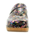 thumbnail image 4 of BJORK Maja Wood Printed Leather Clogs (Araceli - EU41), 4 of 8