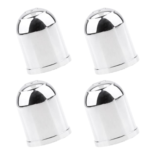 4PCS Barra de Remolque Cromada DYNWAVEMX Tapa de la bola de remolque de 50 mm
