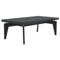 thumbnail image 3 of SAFAVIEH Josef Retro Lacquer Floating Top Coffee Table, Black/Black, 3 of 7