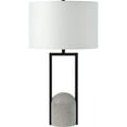 thumbnail image 4 of Signature Home Collection Modern and Organic Table Lamp - 27.75" - Gray and Black, 4 of 6