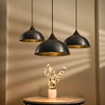 thumbnail image 2 of Handmade 100% Solid Copper Pendant Light | Rustic Farmhouse Hanging Ceiling Lamp for Kitchen Island, Dining Room & Outdoor Patio | Hand-Hammered Copper Lighting Fixture | Vintage Home Décor, 2 of 13