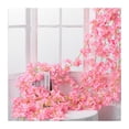 thumbnail image 3 of Ratán de flores artificiales colgantes, Ratán de flores artificiales Flor artificial única Ratán de flores artificiales Durabilidad probada en el tiempo, 3 of 8
