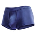 thumbnail image 2 of Firefox Mens Micro Modal Dual Pouch Trunks Support Ball Bulge Enhancing Underwear-Royal Blue-L,Separatec Mens Underwear,Mens Underwear with Pouch,Men'S Boxer Briefs, 2 of 6