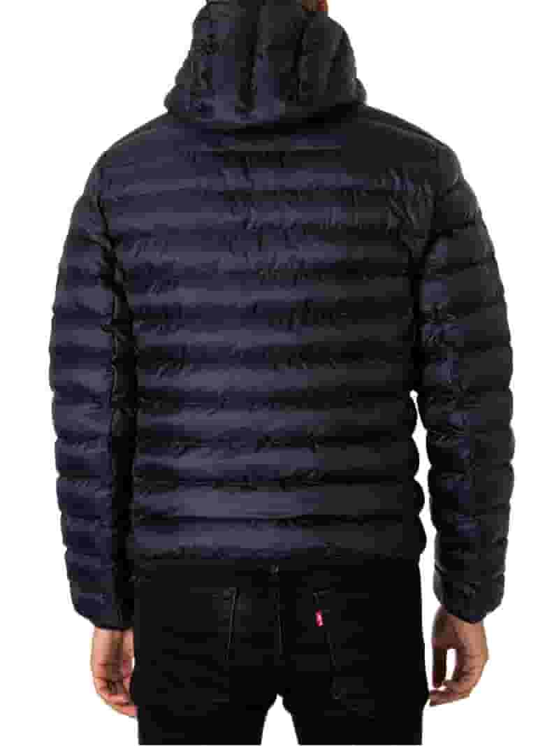 ダウンジャケット LACOSTE 24FW Black Logo Puffer Padding Jacket BH2909 031 Lacoste Logo Puffer Jacket, Blue - Walmart.com
