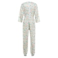 thumbnail image 4 of Manyakai Womens Elderly Anti-strip Adaptive Jumpsuit Elderly Security Back Zipper Nursing Rompers Green M, 4 of 7