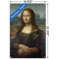 thumbnail image 3 of Mona Lisa by Leonardo da Vinci Wall Poster with Push Pins, 14.725" x 22.375", 3 of 6