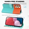 thumbnail image 3 of Compatible with Samsung Galaxy A13 4G Cute Animals Pattern Wallet Case with Card Slots Flip Cover, 3 of 5
