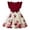 N02-Red, variant on NAFUU Girls Summer Dresses Casual Sleeveless Floral Dress Toddler Kids Elegant School A-Line Midi Sundress Toddler Pageant Dress