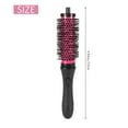 thumbnail image 4 of 6pcs/set 3 Sizes Detachable Handle Hair Roller Brush with Positioning Clips Aluminum Ceramic Barrel Curler Comb Hairdresser, 4 of 5