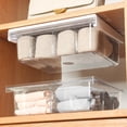 thumbnail image 4 of 12 Compartments Divided Drawer and Closet Storage Closet Storage Bin Shelf Organization for Leggings Socks Scarf Jewelry, 4 of 8