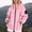 Pink, variant on Windbreaker Jacket Women 2025 Fall Outdoor Hiking Travel Windproof Zip Up Hooded Windbreaker with Pockets Outerwear