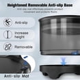 thumbnail image 4 of 5.5L Dog Water Bowl,Large Capacity No Spill Water Bowl for Dogs, Splash Proof Slow Water Feeder C, 4 of 5