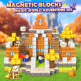thumbnail image 4 of Bloques magnéticos Soyee Build Mine Magnet World Magic Adventure, 4 of 7