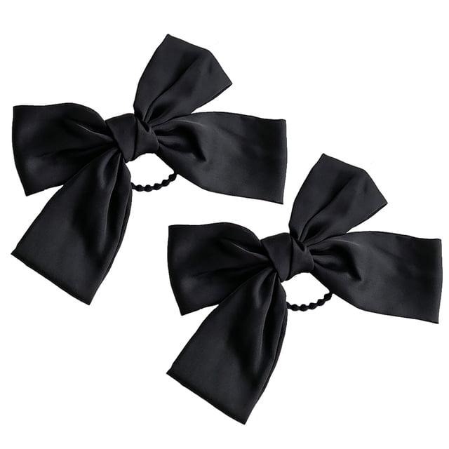 Lazo grande para el pelo, 2 pinzas para el pelo con lazo para mujeres y niñas, pasadores para el pelo con lazo rojo, accesorios para el cabello con lazo de satén para mujeres Vhermosa CPB-DE-WX245-6