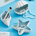 thumbnail image 6 of Farcauo Large Conch Jewelry Dish Tray 7.7 L x 4.7 W x 3.5 H inches Ceramic Shell Ring Holder Seashell Bowl Decorative Tray Cute Jewelry Organize Key Storage Tray for Home Decor Porcelain Jewelry Deco, 6 of 6