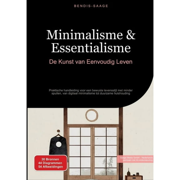 Minimalisme & Essentialisme: De Kunst van Eenvoudig Leven: Praktische handleiding voor een bewuste levensstijl met m, (Paperback)
