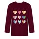 thumbnail image 4 of Camisas de Manga Larga para los Hombres Día de San Valentín Impresión Cuello Redondo Moda Casual, Mezcla de Poliéster de Lino de Algodón para Primavera Verano, 4 of 8