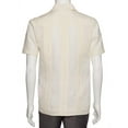 thumbnail image 3 of Gentlemens Collection Embroidered Guayabera Shirts for Men - guayaberas para Hombres Cream X-Large, 3 of 4