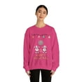 thumbnail image 3 of Groovy Christmas Unisex Heavy Blend™ Crewneck Sweatshirt, 3 of 4