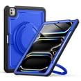 thumbnail image 2 of Case for iPad Pro 13 (M4/M5) 2024/2025 with 360 Rotating Stand, Shoulder Strap, Heavy Duty Shockproof Cover, Deep Blue, 2 of 7