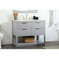 thumbnail image 2 of 42 inch single bathroom vanity in grey, 2 of 8