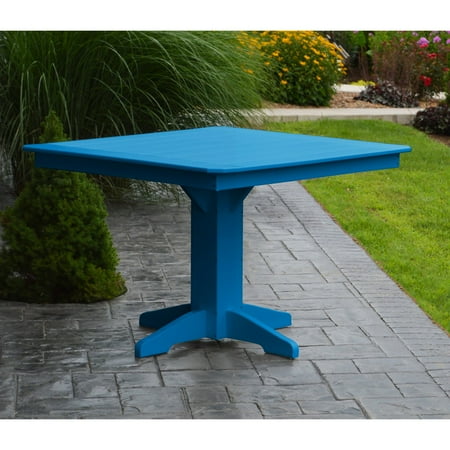 Radionic Hi Tech Newport Recycled Plastic Square Bar Height Patio
