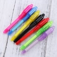 thumbnail image 5 of NUOLUX 6pcs Creative Stationery LED Highlighter Pen 2 In 1 UV Black Light Combo School Office Drawing Invisible Ink Pen (Mixed), 5 of 6