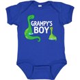 thumbnail image 3 of Inktastic Grampy's Boy Grandson Dinosaur Boys Baby Bodysuit, 3 of 5