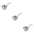 thumbnail image 4 of VONKY Stainless Steel Soup Ladle Made With Durability In Mind Multifunction Stainless Steel Water Scoop 16CM 3Set, 4 of 6