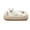 Beige-S(20"x19"x6”), variant on Washable Dog Bed Medium Size Dogs  Rectangle Comfy Fluffy Small Removable Zipper Cover Machine Wash Durable Pet Cuddler With Anti-slip Bottom 25x21x7 In Beige