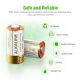 thumbnail image 2 of EBL Alkaline Batteries 6V 4LR44 4A76 L1325 A544 4G13 K28A, 20 Pack (Non-Rechargeable）, 2 of 6