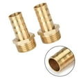 thumbnail image 4 of Brass Hose Connector Adapter Screw Connection 1/2" Nozzle (6mm-16mm) 2 Pcs 16mm 1/2'', 4 of 9