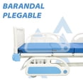 thumbnail image 4 of Cama de Hospital LUCIA Eléctrica Ajustable C/ Colchón Color Blanco-Azul Onof, 4 of 10