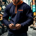 thumbnail image 7 of Yiaimeir Men Quarter Zip Pullover Sweatshirt Long Sleeve Lightweight Stand Collar Casual Athletic Top with Chest Pocket, 7 of 7